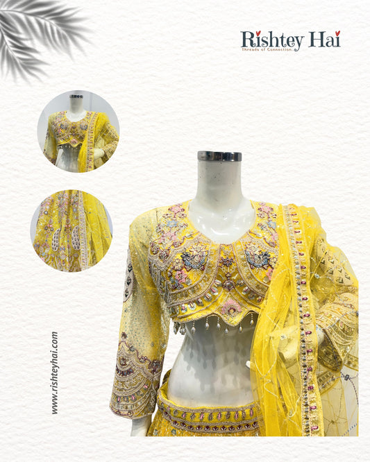 Yellow Lehenga Set